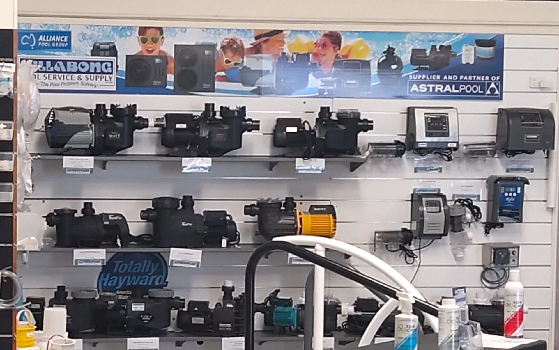 Chlorinators and pumps for Noosaville pools