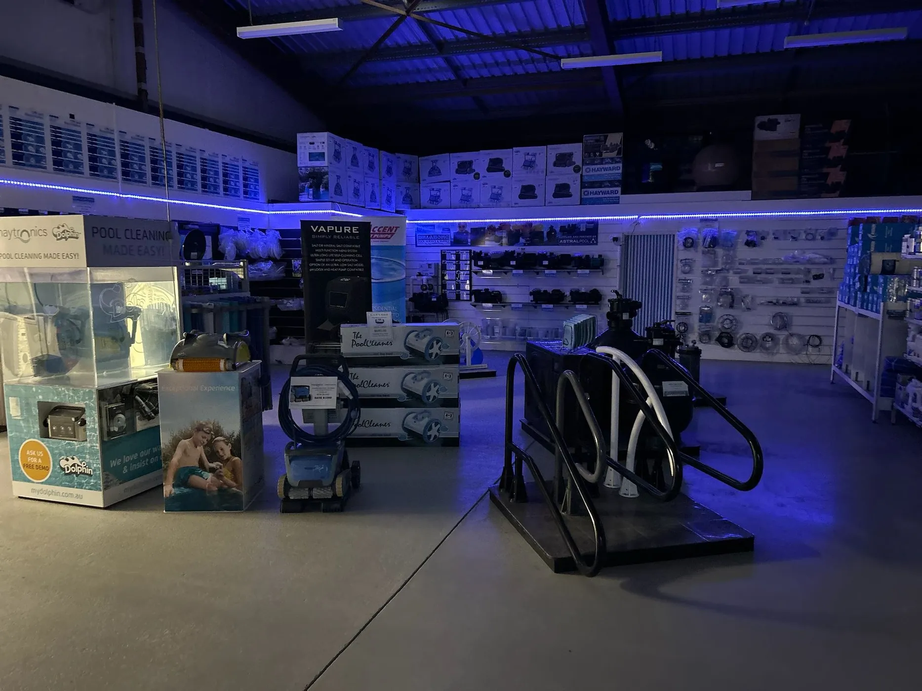Robotic pool cleaner supplied by our Maroochydore pool shop