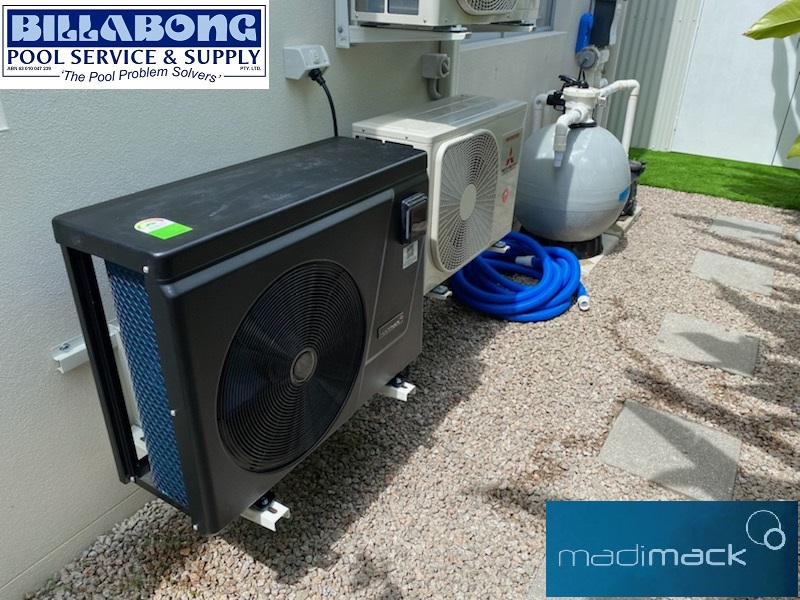 Energy-efficient pool heat pump for Maroochydore