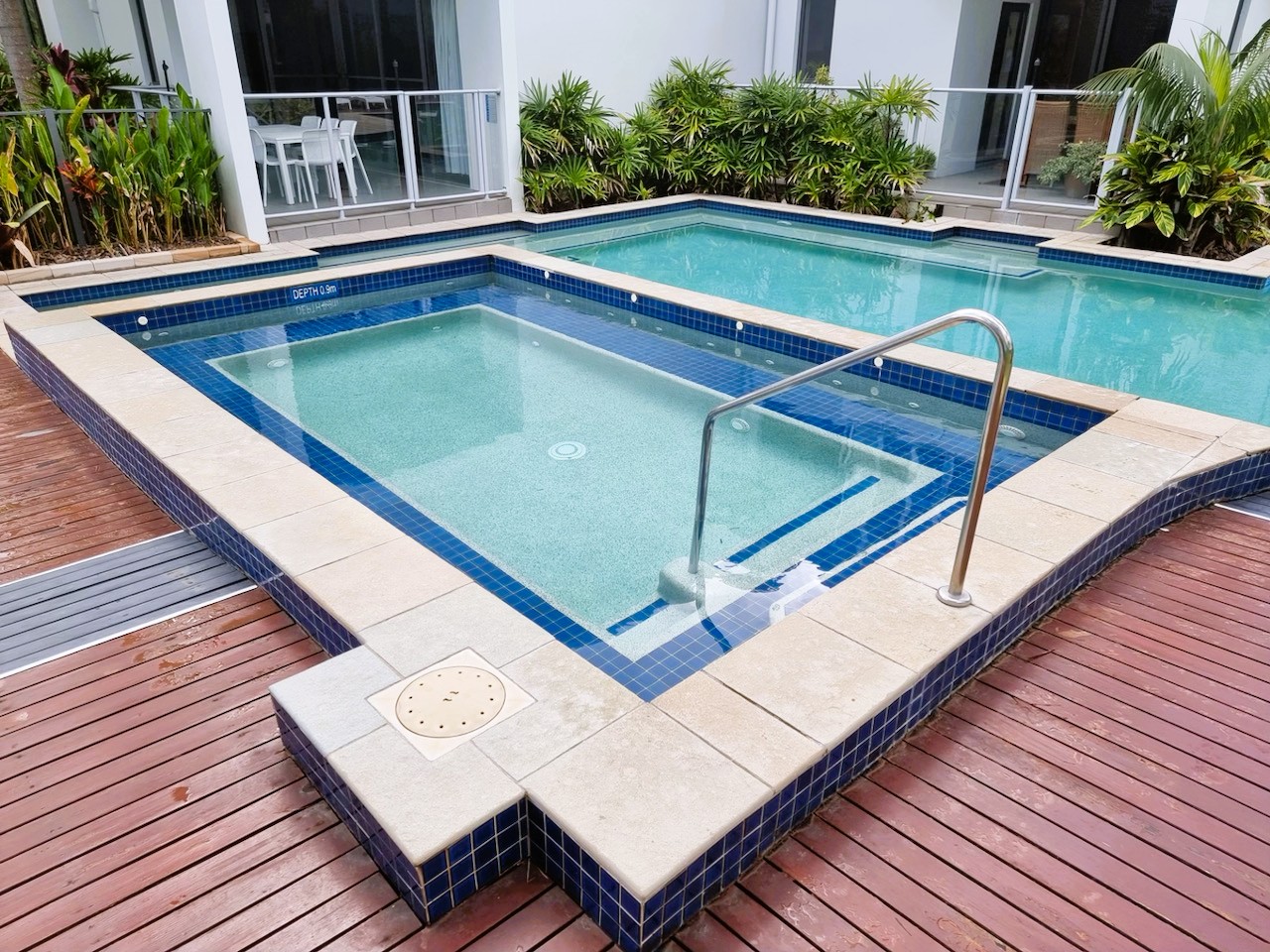 Commercial spa maintained in Caloundra